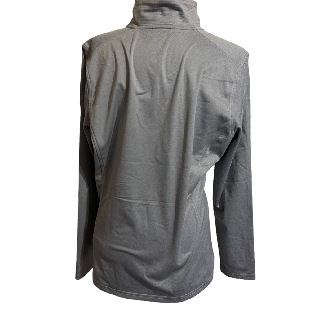 NWT Women’s THE NORTH FACE L Tech 1/4 Zip Fleece Jacket Yale Logo - Picture 3 of 6